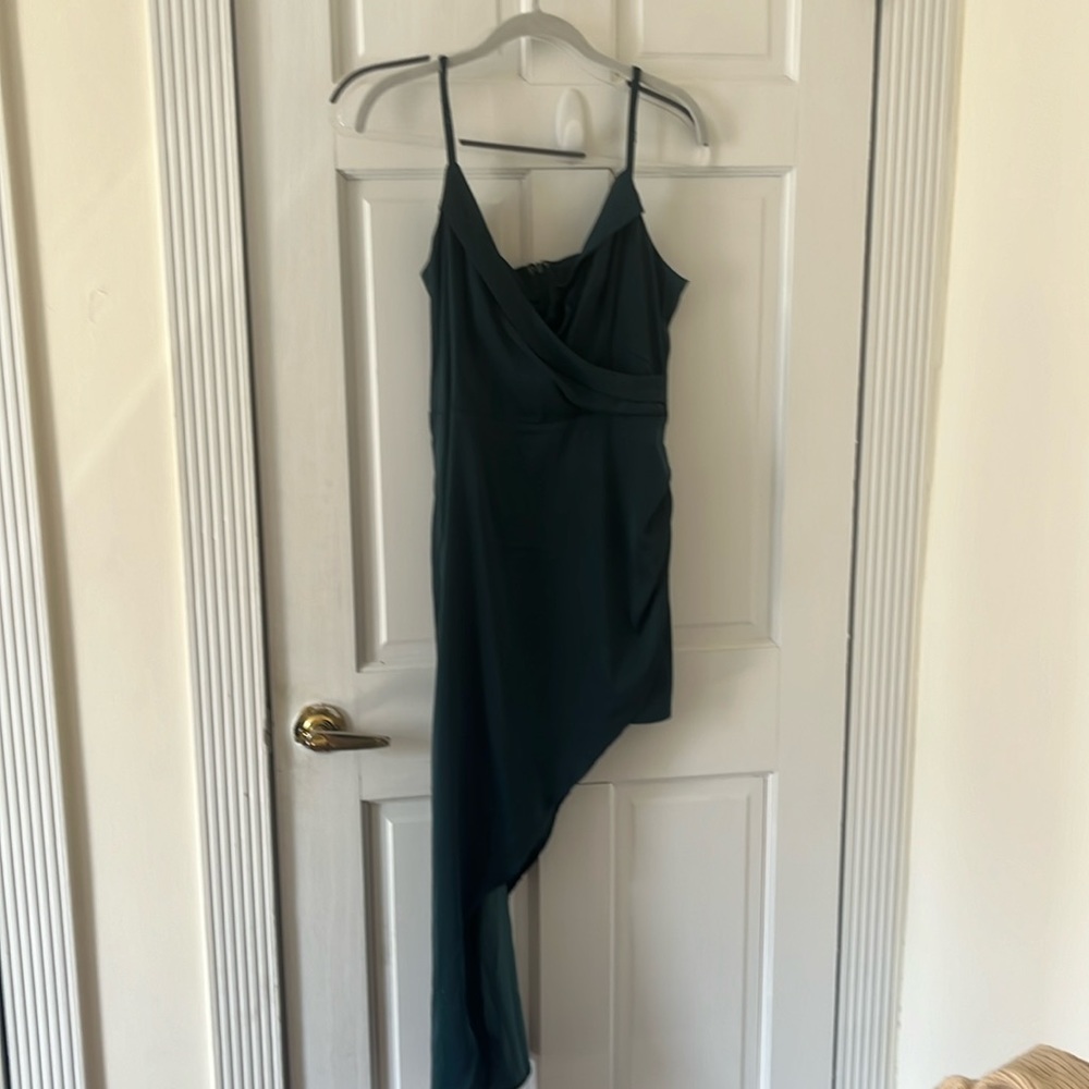 Worn once: lulu’s asymmetrical hem cocktail dress